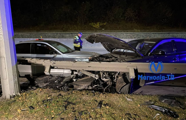 В Киеве игра водителей в «шашки» закончилась больницей: детали