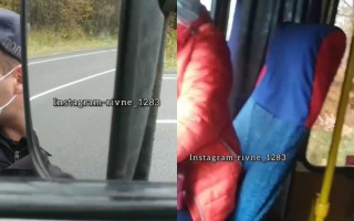 «Мені по цимбалах»: на Рівненщині водій маршрутки не пустив поліцію перевірити COVID-сертифікати