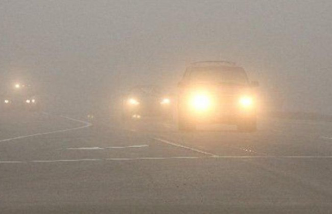 Водителям напомнили, как вести себя на дороге во время тумана