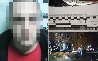 Убил товарища посреди белого дня: в Киеве задержали мужчину с окровавленным ножом