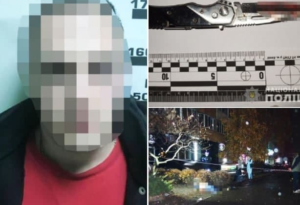 Убил товарища посреди белого дня: в Киеве задержали мужчину с окровавленным ножом