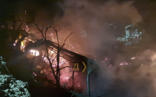 В Одессе вспыхнул популярный ночной клуб: видео пожара