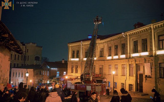 В центре Киева горел ресторан: что известно