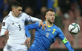 Украина победила Боснию и вышла в стыковые матчи ЧМ-2022