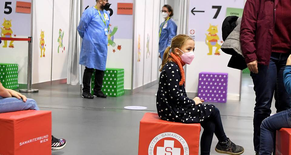 В Вене запустили вакцинацию детей от 5 лет
