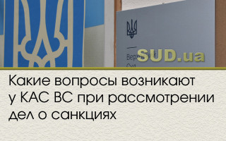 Какие вопросы возникают у КАС ВС при рассмотрении дел о санкциях