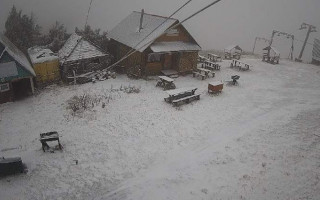 В одной из областей Украины выпал первый снег