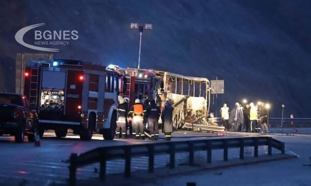 Трагедия в Болгарии: минимум 45 человек погибли в результате аварии и возгорания автобуса