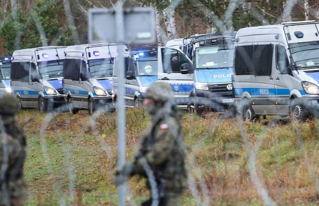 В Польше не исключают, что мигранты из Беларуси могут двинуться к границе Украины
