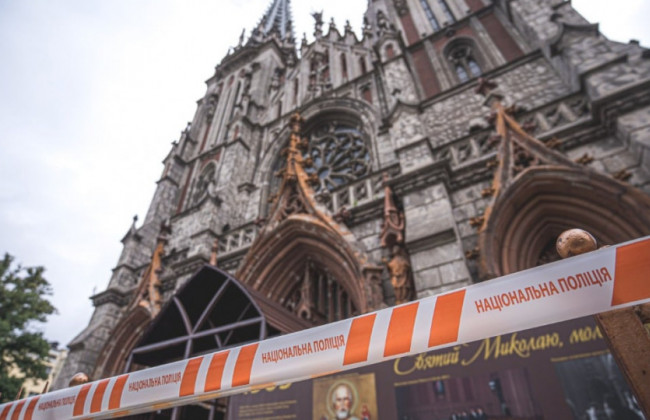 Собор Святого Николая в Киеве пообещали восстановить до Нового года