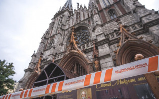 Собор Святого Николая в Киеве пообещали восстановить до Нового года