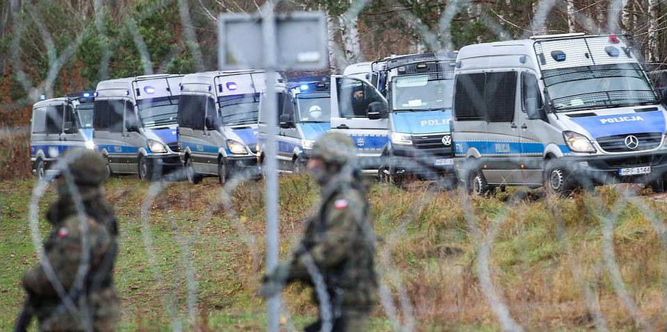 В Польше не исключают, что мигранты из Беларуси могут двинуться к границе Украины