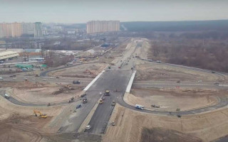 В Киеве ускорили строительство Окружной дороги на Оболонь: есть видео