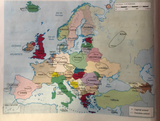 В испанском учебнике по географии Украину внесли в состав России