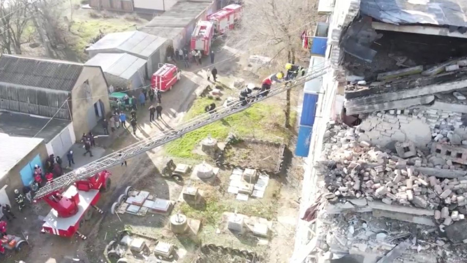Взрыв в Новой Одессе: появилось видео с места инцидента