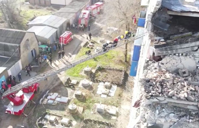 Взрыв в Новой Одессе: появилось видео с места инцидента