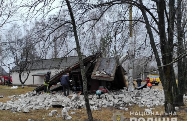 На території школи у Волинській області вибухнула котельня