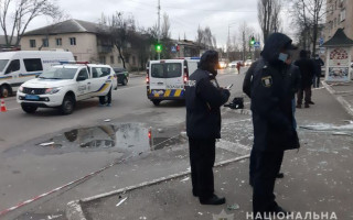 В спальном районе Киева взорвали банкомат и украли деньги