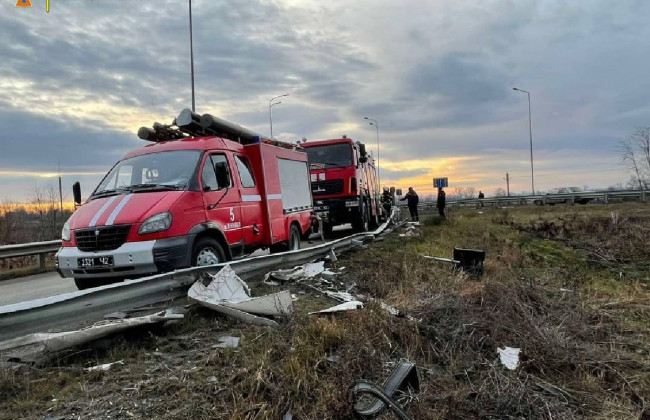 У Вінницькій області знову аварія з аміаком: перевернулася автоцистерна
