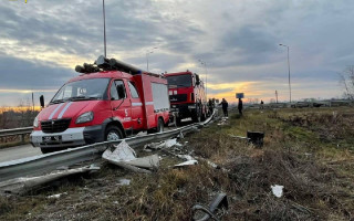 У Вінницькій області знову аварія з аміаком: перевернулася автоцистерна