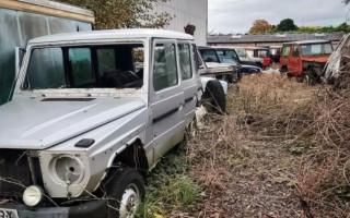 Блогер обнаружил «кладбище» автомобилей Mercedes-Benz G-Class, видео