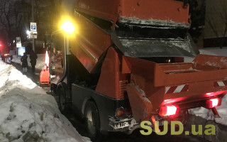 Україна в снігу: за добу працювали понад пів тисячі снігоприбиральних машин