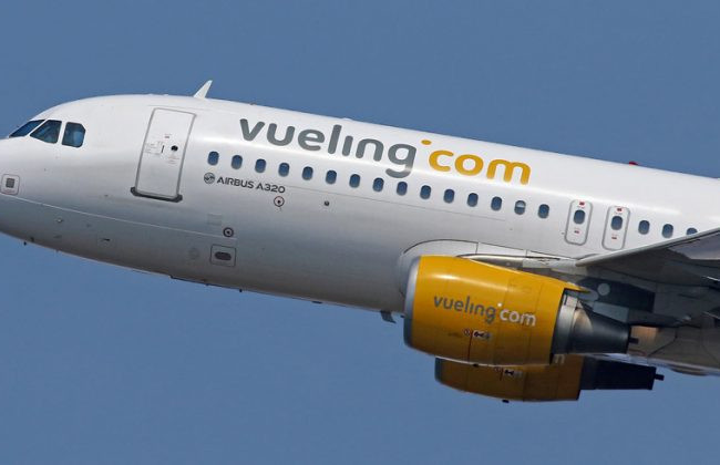 Лоукостер Vueling запустил международный рейс Киев-Париж