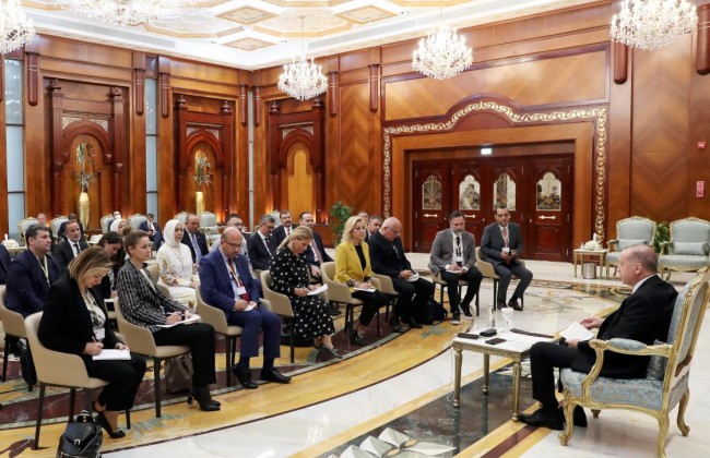 Эрдоган опять предложил помощь Анкары в снижении напряженности между РФ и Украиной