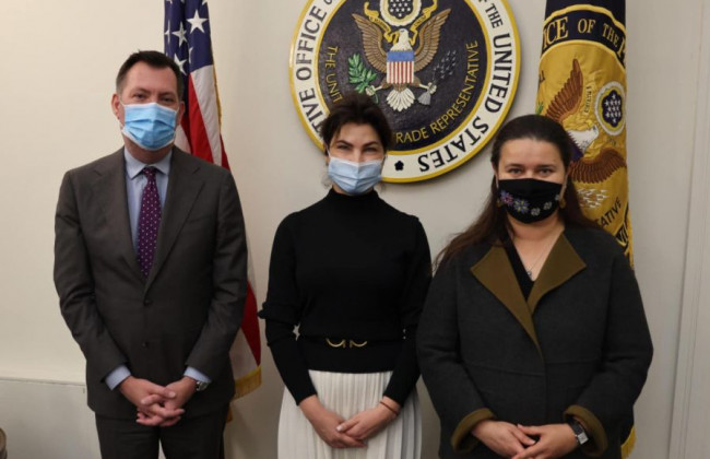 Ірина Венедіктова обговорила із заступником Торгового представника США захист інвестицій