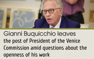 Gianni Buquicchio leaves the post of President of the Venice Commission amid questions about the openness of his work