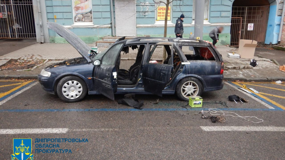 Вибух авто у Дніпрі: підозрюваного у готуванні до вбивства депутата облради взято під варту