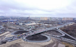 У Києві відкрили проїзд транспорту ділянкою Великої Кільцевої дороги