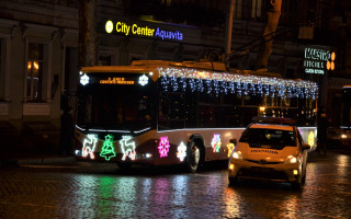 В Одессе состоится парад новогодних троллейбусов