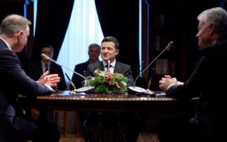 Началась трехсторонняя встреча президентов Украины, Литвы и Польши