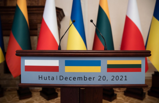 Президенты Украины, Литвы и Польши сделали совместное заявление