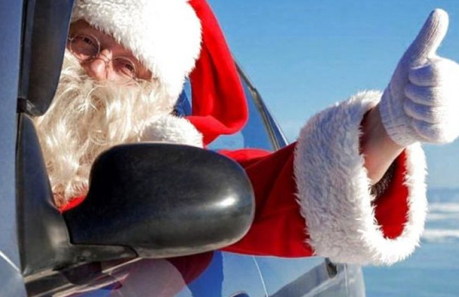 В Одессе состоится автопробег Дедов Морозов