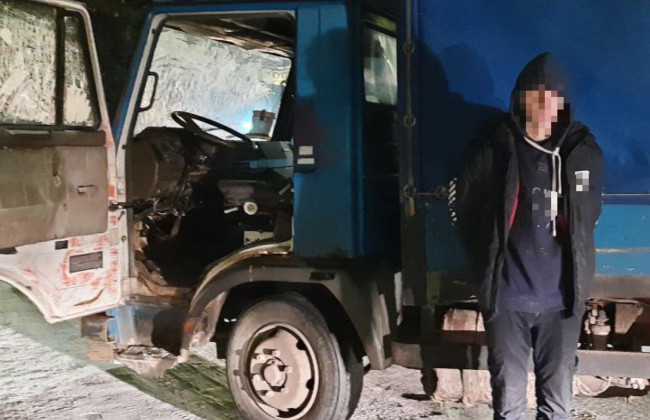 GTA по-киевски: появилось зрелищное видео погони копов за водителем фуры