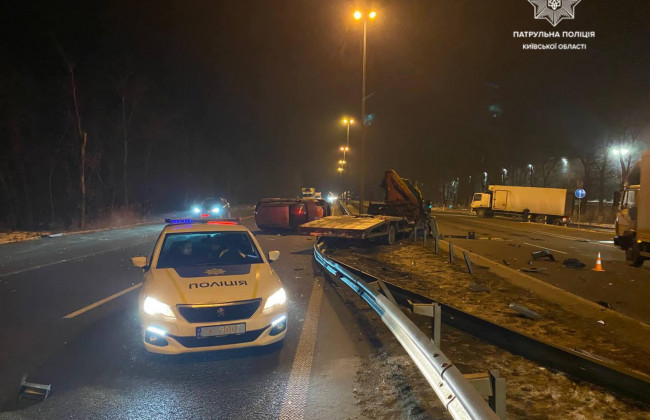 ДТП на трассе Киев-Чоп: есть пострадавшие