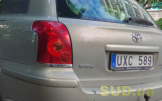 Владельцев «евроблях» штрафуют и массово лишают водительских удостоверений