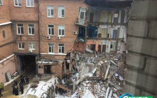 В Харькове обрушилось офисное здание