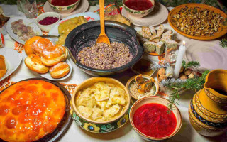 Сколько блюд должно быть на рождественском столе