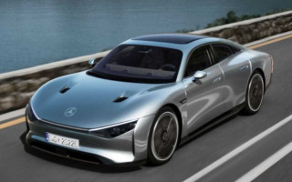 Mercedes-Benz представил самый экономичный электромобиль, фото