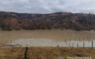 На Закарпатье из-за ухудшения погодных условий подтоплены автодороги и домохозяйства