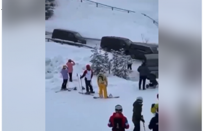 Блогер выдавал кадры аварии в Куршевеле за ДТП с кортежем Зеленского