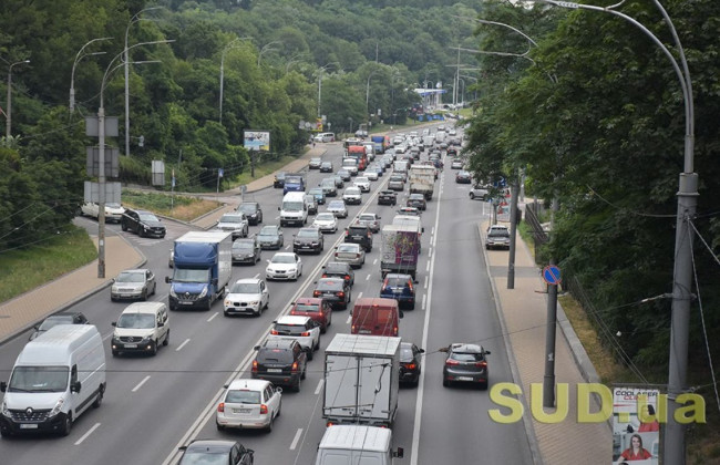 Киевлянам сообщили, как вырос трафик в столице в 2021 году