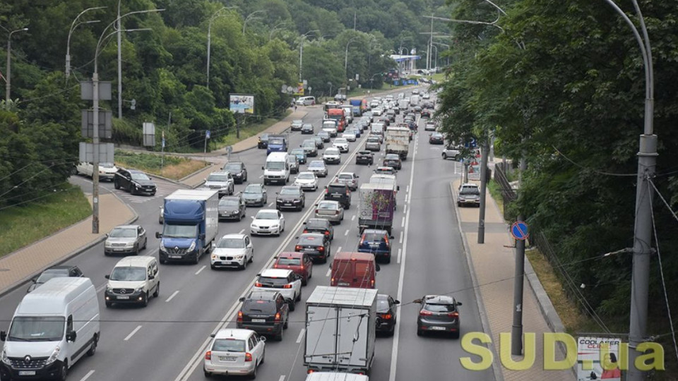 Киевлянам сообщили, как вырос трафик в столице в 2021 году