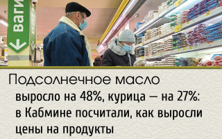 Подсолнечное масло выросло на 48%, курица – на 27%: в Кабмине посчитали, как выросли цены на продукты