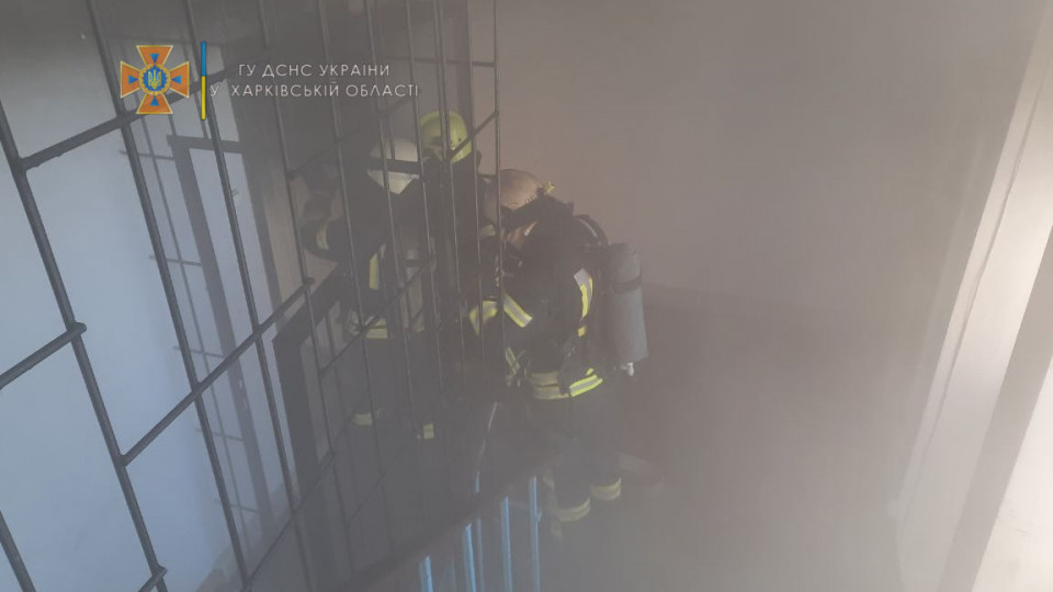 В Харькове вспыхнул пожар в университете имени Каразина: студентов эвакуировали
