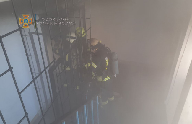 В Харькове вспыхнул пожар в университете имени Каразина: студентов эвакуировали