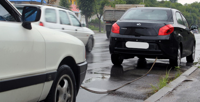 Как правильно буксировать авто: пять правил